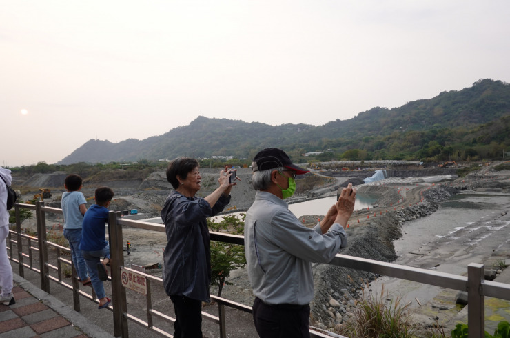 台中石岡壩修復現勘